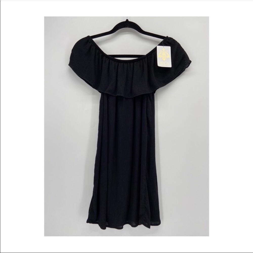 Becca Off Shoulder Lightweight Swim Cover Up NWT